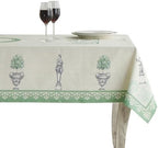 Maison d' Hermine Table Cloth Square Table Reusable 100% Cotton 54"x54" by MaisondHermine