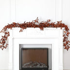 Suncalla 4 Pack Fall Decor for Home 6 ft Plum Cimicifuga Seeded Garlands by Unknown