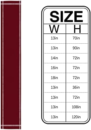 Smile Sunflower Wine Red Table Runner, Burlap Table Runners 120 inches Long,Farmhouse Style Solid Color Table Runner for Wedding Holiday Party Dinner,Dresser Scarf Decor - Image 6