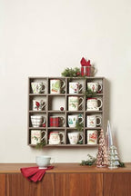 Lenox Snoopy Christmas Porcelain Mug Set for 4, 14oz - Image 3