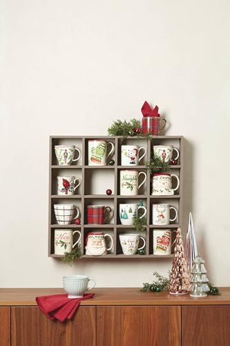 Lenox Snoopy Christmas Porcelain Mug Set for 4, 14oz - Image 3