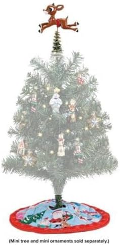 Old World Christmas Mini Rtrnr Tree Topper & Skirt Set - Image 4