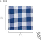 Encasa XO Cloth Napkins, Cotton Dinner Napkins 17"x17" - Image 3