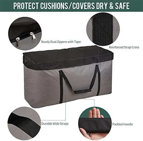 Rachmi 600D Extra Large Cushion Storage Bag 152 Gal 60", Water Resistant - Image 6