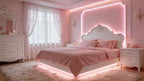 2 Set 30 FT Pink Led Lights Strip for Bedroom Decor Rope Lights Easy DIY Princess Bathroom Cuttable Strip Lights for Baby Room Living Room Kitchen Ceiling Wall Vanity Mirror Decoration - Image 7