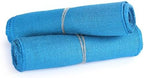 MDS® Pack of 15 Natural Burlap Table Runner, 12 x 72 Inch, Jute Rustic Farmhouse Boho Table Decor for Wedding Reception, Dining Table, Bridal Shower, Baby Shower & Party Decorations - Teal - Image 5