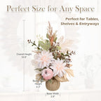 Briful Fall Thanksgiving Table Decorations, Autumn Centerpiece for Table - Image 5