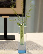 5 Pcs Acrylic Vase Set, Bud Vase for Centerpieces, Maximalist Decor Cute Flowers Vases for Modern Home, Office, Bedroom, Living Room, Dining Table (Pink, Purple, Green, Blue, Yellow) - Image 3