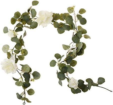 Ashland 6ft. Rose & Eucalyptus Garland - Image 3