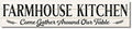 Highland Home Farmhouse Kitchen Horizontal Wood Entryway Sign by CounterArt