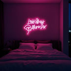 Less Stress More Sex Neon Sign, LED Neon Wall Art for Bar Bedroom Man Cave - Image 4