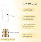 Hewory Hurricane Candle Holder for Pillar Candles: 6Pcs Gold Candle Holders - Image 2