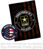 Proud Parent Army Eagle Flag Pole Kit for Outside House Armed Forces Official Military Memorabilia Home Door Poster Cemetery Decorations Veteran Garden Remembrance Memorial Day Gifts Made in USA - Image 5