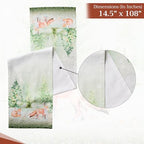 Maison d' Hermine Table Runner 100% Cotton 14.50" x 108" (Single Layer) - Image 4