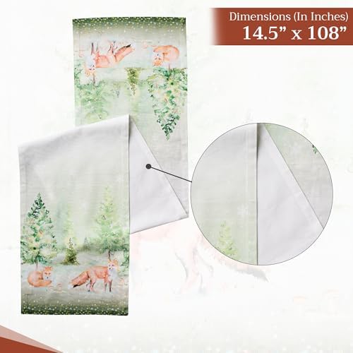 Maison d' Hermine Table Runner 100% Cotton 14.50" x 108" (Single Layer) - Image 4
