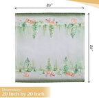 Maison d' Hermine Cloth Napkins Set of 4 Reusable 100% Cotton (20" x 20") - Image 4