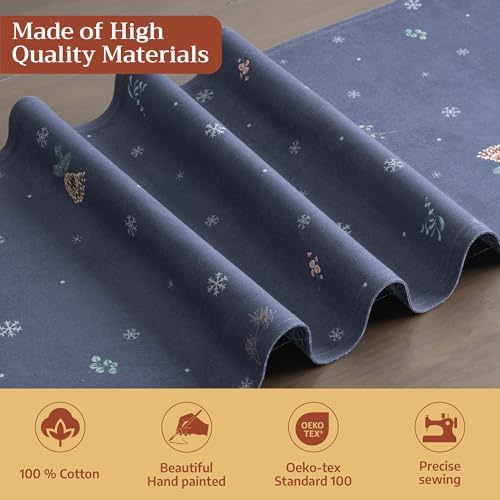Maison d' Hermine Table Runner 100% Cotton 14.50" x 72" (Double Layer) - Image 3