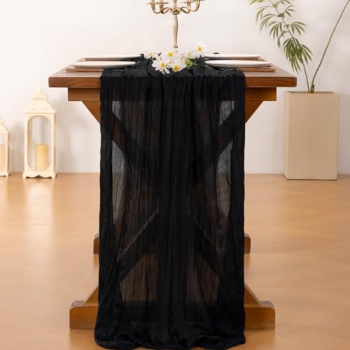 15 Pack Cheesecloth Table Runner Fall Boho Gauze Wedding Party Home Decor - Image 4