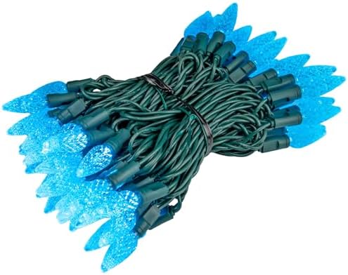 Novelty Lights 24FT 70 LED C6 Outdoor Christmas Tree String Lights - Image 5