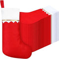 Zubebe 36 Pcs Christmas Stockings Bulk 15 Inch Felt, Red by Zubebe