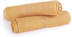 MDS® Pack of 25 Natural Burlap Table Runner, 12 x 72 Inch, Jute Rustic Farmhouse Boho Table Decor for Wedding Reception, Dining Table, Bridal Shower, Baby Shower & Party Decorations - Gold - Image 5
