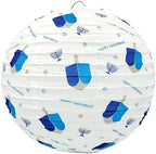 The Dreidel Company Hanukkah Hanging Ball Lanterns Ornaments 6 Piece Decorations (Pack of 8) - Image 2