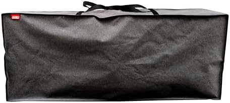 Outdoor Rectangular Cushion Storage Bag, Protective Zippered Storage Bags with Handles, 60"X20"X28" Dark Grey - Image 4
