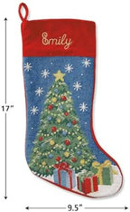 Lillian Vernon Personalized Needlepoint Christmas Stocking - Image 5
