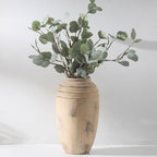 Large Ceramic Rustic Vase,12.87 Inch Tall Vintage Vase for Home Decor by Letsupgradeyourhome