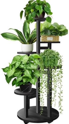 GEEBOBO 5 Tiered Tall Plant Stand for Indoor by GEEBOBO