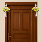 Divyakosh Elephant Shubh Labh Hanging (1 Pair) Diwali Decoration Item | Door Hanging Decorative Items & Diwali Torans for Entrance Door | Deepavali Decora Item| - Image 2