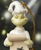 Lenox The Grinch's List Porcelain Christmas Hanging Ornament - Image 6