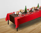 Disposable Table Runner for Dining Table, 16" 20-Pack Linen-Like Brown Paper Table Runners for Party, Wedding Or Event - Image 6