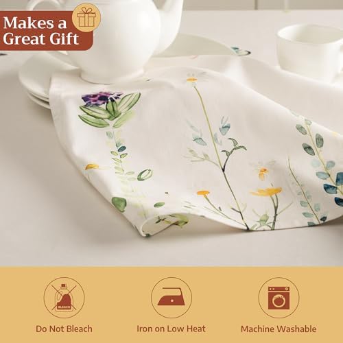 Maison d' Hermine Cloth Napkins Set of 4 Reusable 100% Cotton (20" x 20") - Image 5