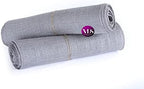 VDS Pack of 10, Burlap Table Runner 100% Natural Jute Rustic Hessian Table Cloth Centrepiece for Wedding Bridal Shower Birthday Event Party Banquet Table Decoration (Size 12X108 Inch)(Silver Grey) - Image 5