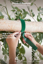 Ling's Moment 6.5FT Floral Garland Sage Green & White - Image 4