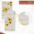 Maison d' Hermine Table Runner 100% Cotton 14.50" x 108" (Double Layer) - Image 4