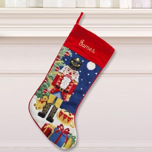 Lillian Vernon Personalized Heirloom Needlepoint Stocking - Image 2
