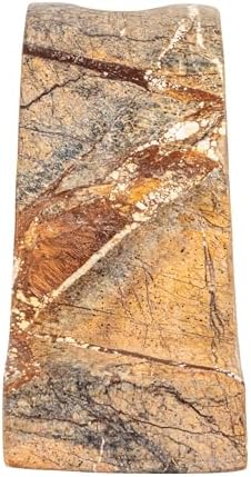 Bloomingville Marble Wave Double Taper Candle Holder, Brown Forest - Image 4