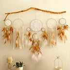 Artilady Dream Catchers Boho Wall Decor, Native Americn Wall Art with Light by Artilady