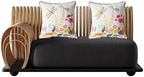 Set of 2 Embroidered Decorative Throw Pillow Covers Couch Square Pillowcases Cushion for Bedroom Sofa Farmhouse Decor 18x18 Inch (Dragonfly) - Image 7