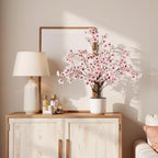 Caxchiling Artificial Cherry Blossom Tree 2FT, Faux Potted Tree Indoor - Image 5