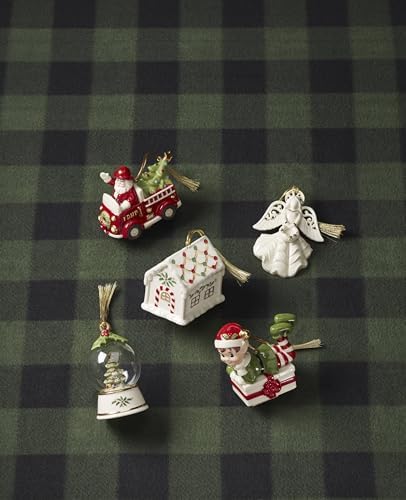 Lenox Santa in Fire Truck Christmas Hanging Ornament - Image 5