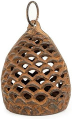 Sungmor Cast Iron Pinecone Candle Holder - Decorative Tealight Lantern by Sungmor