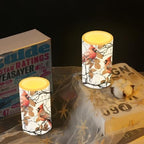 Cardinal Tree Flameless Candles 2 Pack 6 x 3 inch Battery Operated Candles with Multicolor Timer Remote Control LED Fake Candles for Warm Light Dinner Table Home Decor - Image 6