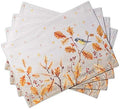 Maison d' Hermine Placemats Set of 4 Reusable 100% Cotton (13"x19") by MaisondHermine