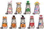Wood Animal Figurine Magnetic Interchangeable Seasonal Decor (G) - Image 7