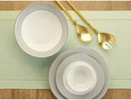 Solino Home 100% Pure Linen Table Runner Sage Green Hemstitch, 14 x 132 in - Image 3