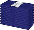 Cotton Clinic Cloth Dinner Napkins - Perfect Everyday Use Table Napkins - Soft Durable Washable - Ideal for Party Wedding Christmas Easter - Set of 12-20x20 inches Navy Blue Napkins by CottonClinic