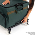 TreeKeeper (Green Christmas Ornament Storage Box with Dividers) - Deluxe Ornament Keeper - Holds 72 Ornaments up to 4 Inches in Diameter | 3 Removable Trays with Separators | Acid-Free Fabric Lining - Image 4